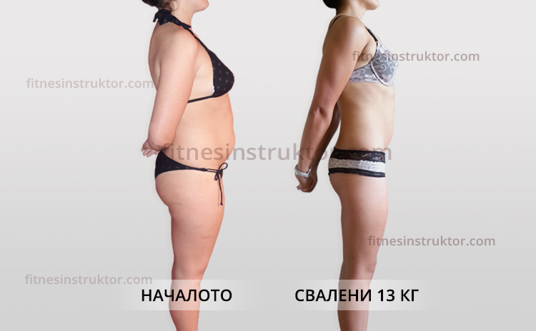 отслабване с персонално меню